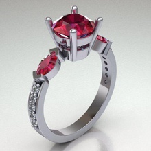 ring-ref 294 Schmuck ring gold diamond Silber gem engagement Juwel Hochzeit bedruckbar ist Diamant-ring genial sterling Mode-ring engagem Ringe 3d print model - Mito3D