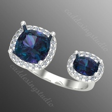 bague ri12 bijoux or gemme argent bijou brillant diamant mariage mode doigt sterling saphir anneaux platine pendentif bracelet 3d print model - Mito3D