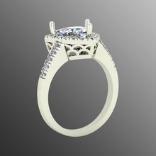 ring rk54 jewelry precious gold gem silver printable jewel brilliant diamond wedding brillant fashion finger sterling sapphire diamant rings ruby platinum 3d print model - Mito3D