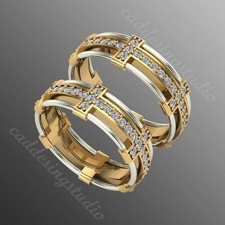 ring rk68 jewelry gold fashion 3djewels 3djewellery 3dring rings jewel jewellery diamond modern engagement silver engagem wedding gem 3djewelry 3d print model - Mito3D