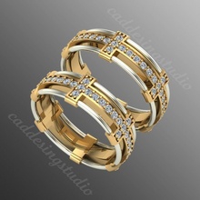 Ring rk68 Schmuck wertvoll Gold Juwel Silber druckbar brillant Diamant Hochzeit Mode Finger Sterling Saphir Ringe Rubin Platin 3d print model - Mito3D