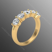 bague rk73 bijoux or gemme argent bijou brillant diamant mariage mode doigt sterling saphir anneaux rubis platine pendentif 3d print model - Mito3D