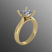 ring rk 5 jewelry platinum luxury gold wedding engagement gem printable brilliant diamond sterling fashion beauty ruby brillant diamant shining silver rings 3d print model - Mito3D