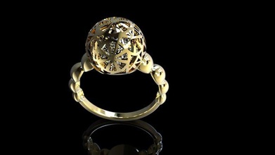ring roberto bravo robertobravo fashion forgirl printable gold 3d stl obj jewelry rings 3d print model - Mito3D