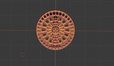anel arredondado o design rodada padrão a arte corte jóias anéis 3d print model - Mito3D