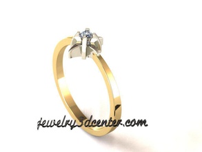 ring rw24 jewelry cad design detail diamond engagement gem gold jewel jewellery platinum printable luxury fashion beauty silver woman rings 3d print model - Mito3D