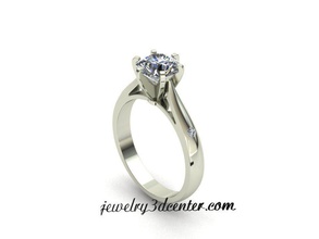 ring rw36 jewelry cad design detail diamond engagement gem gold jewel jewellery platinum printable luxury fashion beauty silver woman rings 3d print model - Mito3D