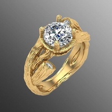 Ring rz3 Schmuck Gold Juwel Silber brillant Diamant Hochzeit Mode Finger Sterling Saphir Ringe Rubin Platin Schönheit 3d print model - Mito3D