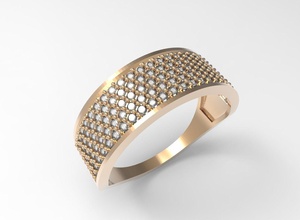 ring shine diamonds stl jewelry rings jewel jewellery gem gems gemstone gemstones diamond brilliant gold 3d print model - Mito3D