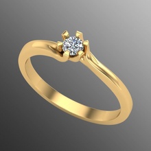 Ring shp8 Schmuck Gold Luxus Juwel leuchtenden druckbar Silber brillant Diamant Saphir Ringe 3d Platin Rubin Zubehörteil Mode 3d print model - Mito3D