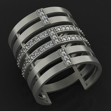 altı yüzük takı üretme mücevher jewerlyring sixlinering 3d print model - Mito3D