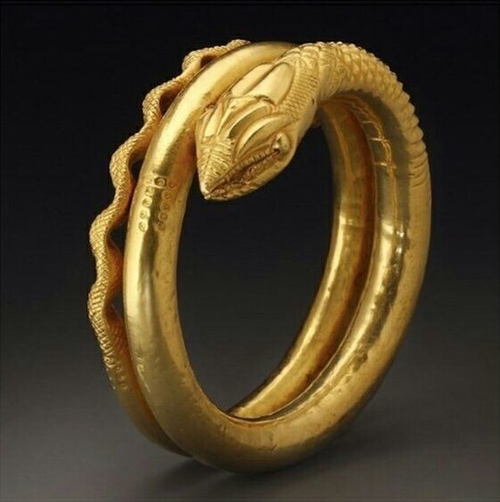 squillare serpente gioielleria amuleto design anelli oro argento cnc 3D print model - Mito3D