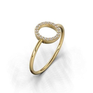 Ring Soliter Lünette Frau Heiligenschein 32 runden Ringe Schmuck Diamant Silber Engagement Solitär Design Juwel Oval 3d print model - Mito3D