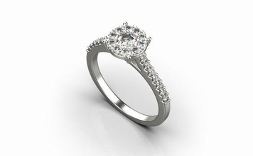 ring stein 3272 ringe silber frauenring hochzeitsring schmuck druckbar halskette juwel brillant gold anhänger diamant sterling engagement mode schönheit saphir geschenke 3d print model - Mito3D