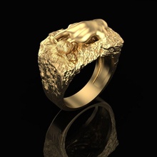 Ring Stein Mädchen Gold Schmuck Silber druckbar Juwel Sterling Mode Statuen Bildhauerei Ringe 3d print model - Mito3D