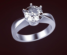 anel de pedras jóias gem ouro diamante jóia prata casamento pedra brinco preciosa moda beleza brilhantes anéis 3d print model - Mito3D
