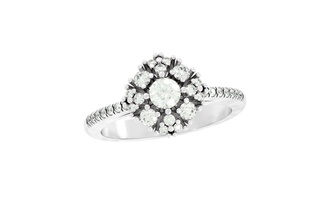 anillo piedras joyería joya oro Moda 3dring anulares compromiso brillante diamante belleza zafiro plata lujo 3ddesing anillos 3d print model - Mito3D