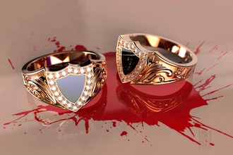 ring stones enamel jewelry gold silver jewel cnc 3d model fashion printable diamond sterling jewellery print beauty printing stone gemstone rings 3d print model - Mito3D