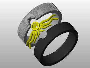 ring Sonne Mode-Schmuck-designer Schmuck design Mode Silber gold Ringe 3d print model - Mito3D