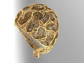ring t13 Schmuck Juwel gold Ringe 3d print model - Mito3D