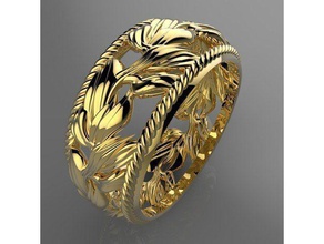 le thème de l'anneau à ressort en 3d bijoux imprimable la livre sterling mariage l'engagement joyau d'argent bague diamant d'impression platine anneau mode cad pierre précieuse beauté les anneaux 3d print model - Mito3D