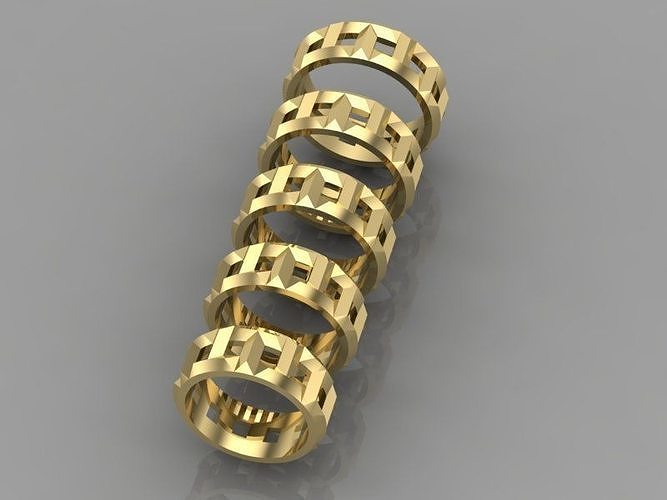 squillare tiffany t2 anelli tiffani tifany oro gioielleria gioiello stampabile nozze argento t tiffanyandco fashionring 3D print model - Mito3D