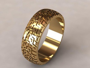 ring tire126 jewelry design detail diamond engagement gem gold jewel jewellery platinum printable luxury fashion beauty silver woman rings tire 3d print model - Mito3D