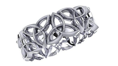 squillare triangolo design oro metalli gioielleria stampabile regalo splendente argento sterlina moderno platino gemma brillante Fidanzamento diamante moda bellezza gioiello collana 3d print model - Mito3D