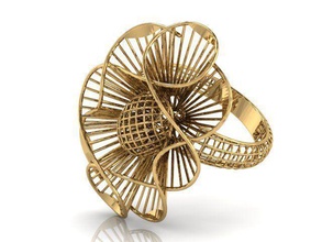 ring ultra vision Schmuck gold Juwel Ringe 3d print model - Mito3D