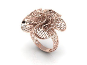 ring ultra vision Schmuck gold Juwel Ringe 3d print model - Mito3D