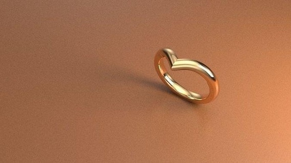 Ring Schmuck Silber Gold Ringe 3d print model - Mito3D
