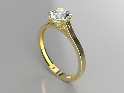 anillo buitre mfg Boda compromiso oro precioso joyería joya lujo platino plata diamante Moda brillante belleza Diamante imprimible anillos 3d print model - Mito3D