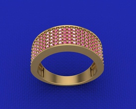 anello donna gioielli gioiello womanring womenring moda fashionring anelli 3d print model - Mito3D