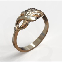ring wr274 Schmuck Ringe genial cad design detail diamond engagement gem gold Juwel Platin bedruckbar ist Hochzeit Luxus Mode Schönheit diamant 3d print model - Mito3D