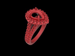 rings 10 takı altın gümüş yazdırılabilir yüzük elmas mücevher düğün moda yüzükler rhinoceros3d 3dprint design3d 3d print model - Mito3D