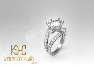 anillos-cc37-con diamante -1 archivos 3d modo de impresión el gem joya la joyería anillo los anillos oro plata compromiso boda moda blanco brillante engagem diamant soliraire zafiro 3d print model - Mito3D