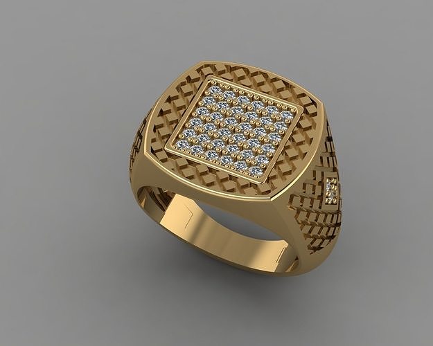 anelli oro argento squillare moda sterlina stampabile gioiello gioielleria brillante diamante bellezza Fidanzamento nozze ciondoli 3D print model - Mito3D