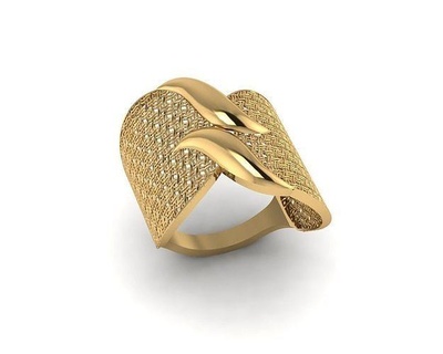 anneaux traditionnel bijoux diamant bague solitaire femme mode filles imprimable mariée or engagement Indien turc arabe 3d print model - Mito3D