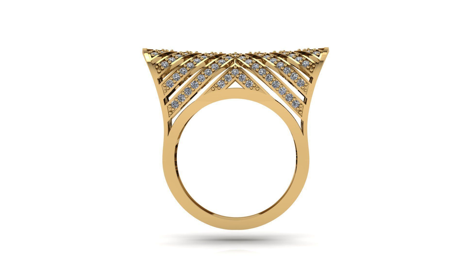 yüzük takı altın Gümüş elmas mücevher nişan düğün gem moda engagem güzellik yüzüğü kolye gergedan solitaire 3D print model - Mito3D