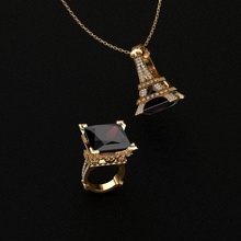argolas joalheria platina prata ouro gema brilhante diamante anel safira rubi esmeralda ametista água marinha citrino topázio granada diamantado 3d print model - Mito3D