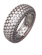 Ringe cg100 Design Liebe Unternehmen hacken Schmuck Silber Gold Diamant Mode engagem Hochzeit druckbar 3d print model - Mito3D