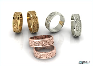 ringe engagement schmuckherausforderung gold schmuck wertvoll ring diamant hochzeit 3d print model - Mito3D