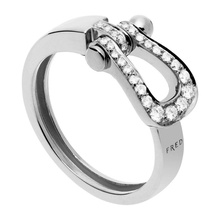 argolas fred mini cg92 ouro diamante bague joalheria anel noivado moda beleza anneau 3d print model - Mito3D