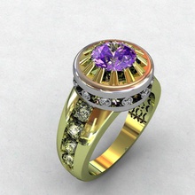 rings j n5 jewelry gold ring jeweleri diamond fashion wedding 3d print model - Mito3D