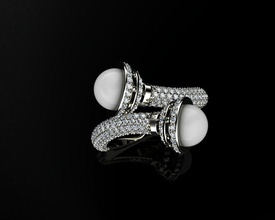 Ringe n10 Schmuck gold ring sterling Juwel Silber Diamant-ring genial Mode-ring diamant gem Ohrring Mode-Schönheit bedruckbar ist engagem weiß diamond 3d print model - Mito3D