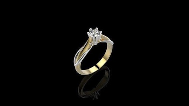rings smbo gold jewelry silver printable ring diamond jewellery jewel wedding 3d print model - Mito3D
