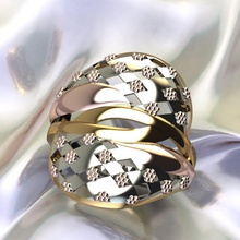 Ringe ohne Stein Schmuck gold 3d print model - Mito3D