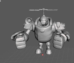 tumulto blitzcrank liga lenda robô blitcrankriot riotgame motim ri jogos brinquedos acessórios 3d print model - Mito3D