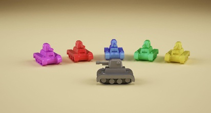 risk süper tank hi poli ww2 panzerkampfwagen savaş almanca silah araç askeri kelime or almanya wehrmacht oyunlar oyuncaklar oyun aksesuarlar 3d print model - Mito3D