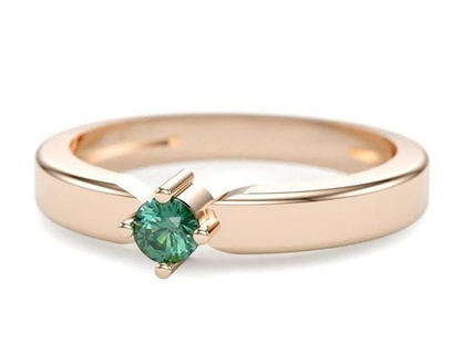 rl005 donne squillare gioiello gioielleria oro stampabile diamante nozze gemma anelli Fidanzamento brillante moda bellezza cad 3d print model - Mito3D